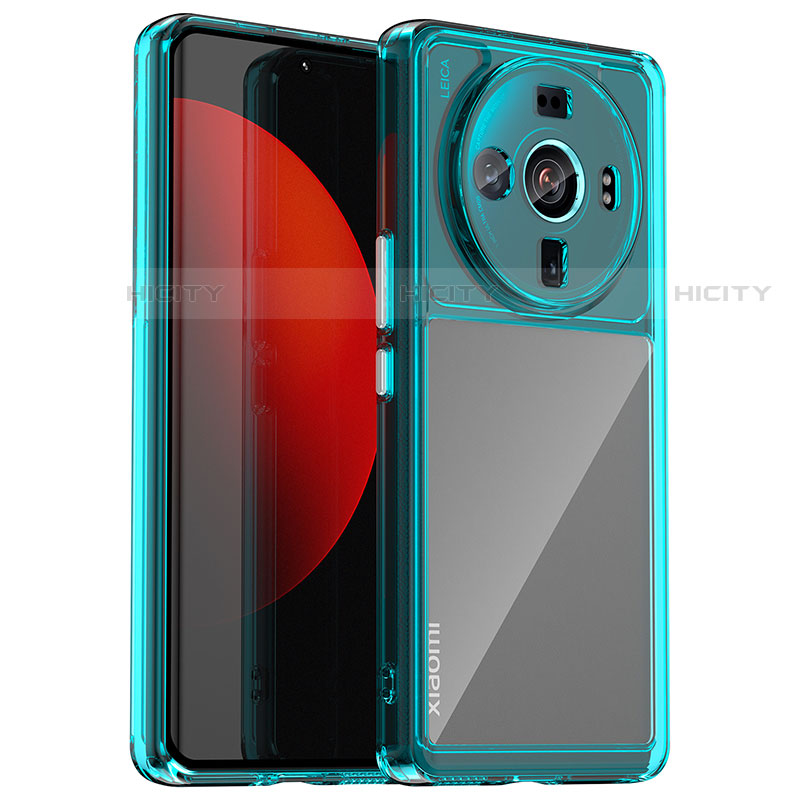 Coque Rebord Contour Silicone et Vitre Transparente Housse Etui M01 pour Xiaomi Mi 12 Ultra 5G Plus