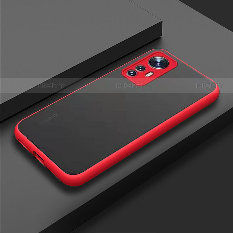 Coque Rebord Contour Silicone et Vitre Transparente Housse Etui M02 pour Xiaomi Mi 12 Pro 5G Plus