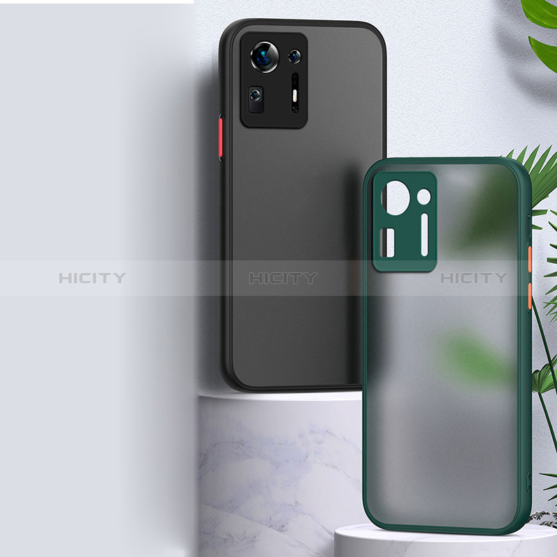 Coque Rebord Contour Silicone et Vitre Transparente Housse Etui P01 pour Xiaomi Mi Mix 4 5G Plus