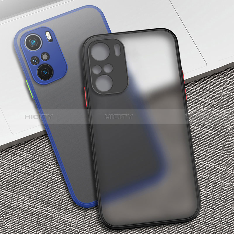 Coque Rebord Contour Silicone et Vitre Transparente Housse Etui P01 pour Xiaomi Redmi K40 Pro+ Plus 5G Plus