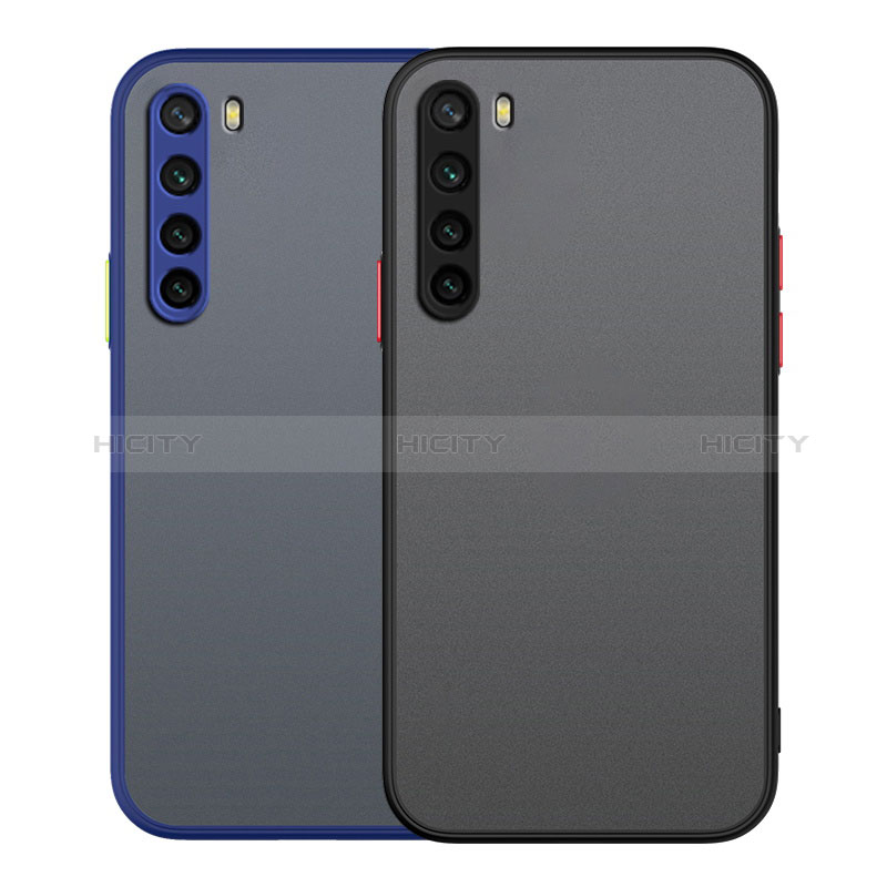 Coque Rebord Contour Silicone et Vitre Transparente Housse Etui P01 pour Xiaomi Redmi Note 8 (2021) Plus