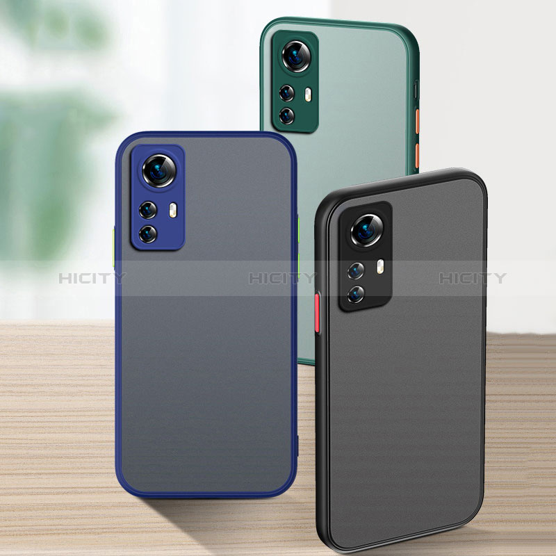 Coque Rebord Contour Silicone et Vitre Transparente Housse Etui P02 pour Xiaomi Redmi Note 12S Plus