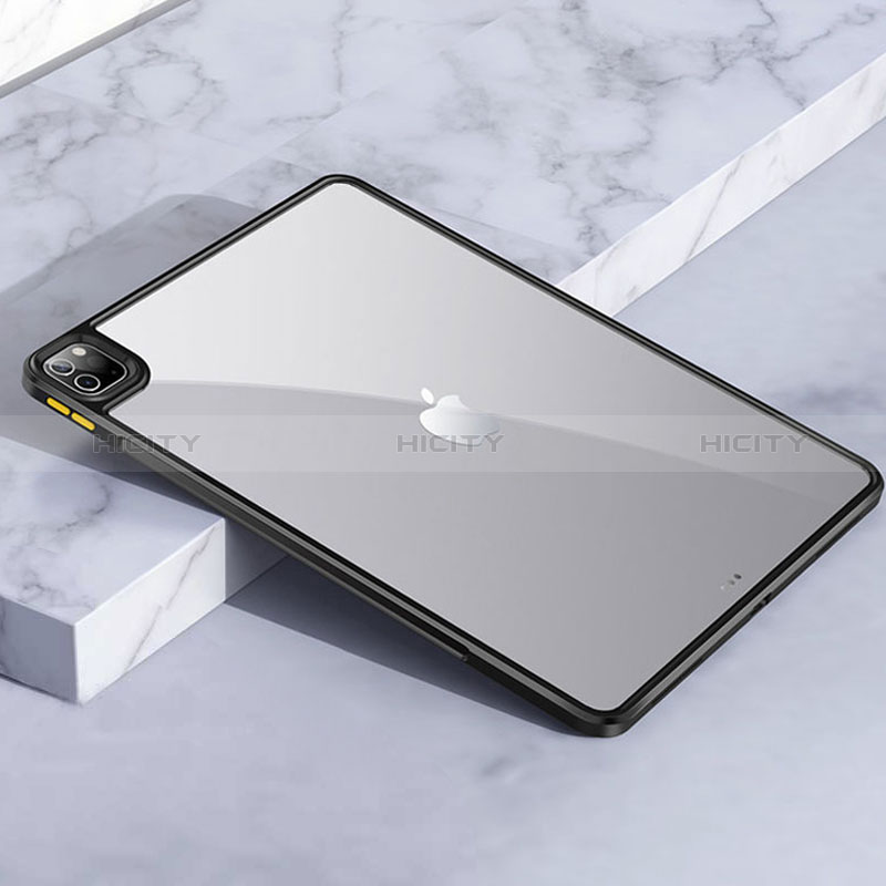 Coque Rebord Contour Silicone et Vitre Transparente Housse Etui pour Apple iPad Pro 11 (2022) Plus