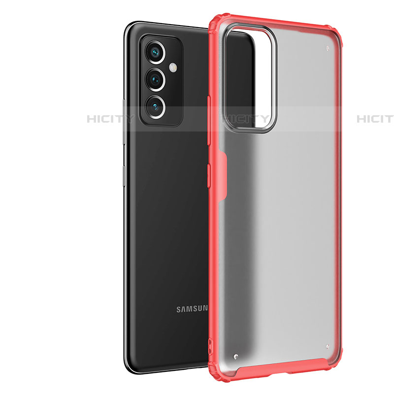 Coque Rebord Contour Silicone et Vitre Transparente Housse Etui pour Samsung Galaxy A24 4G Plus