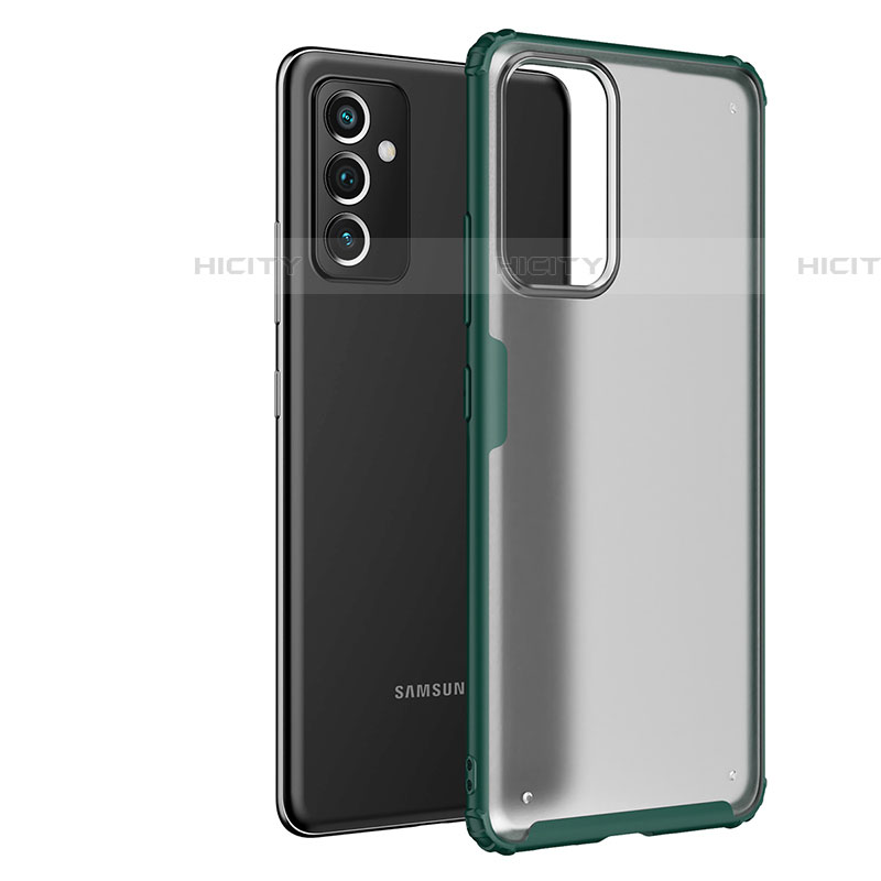 Coque Rebord Contour Silicone et Vitre Transparente Housse Etui pour Samsung Galaxy A24 4G Plus