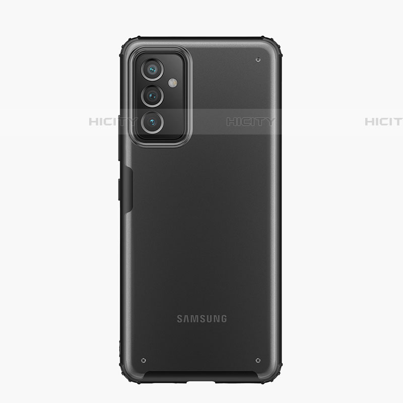 Coque Rebord Contour Silicone et Vitre Transparente Housse Etui pour Samsung Galaxy A82 5G Plus