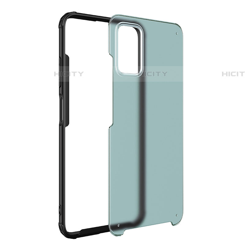 Coque Rebord Contour Silicone et Vitre Transparente Housse Etui pour Samsung Galaxy F52 5G Plus