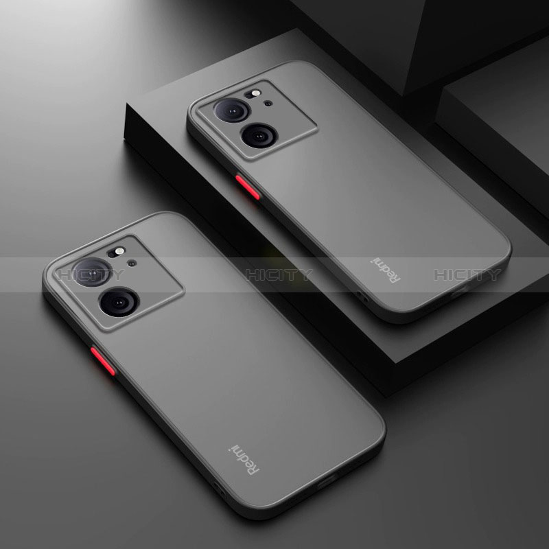 Coque Rebord Contour Silicone et Vitre Transparente Housse Etui pour Xiaomi Redmi K60 Ultra 5G Plus