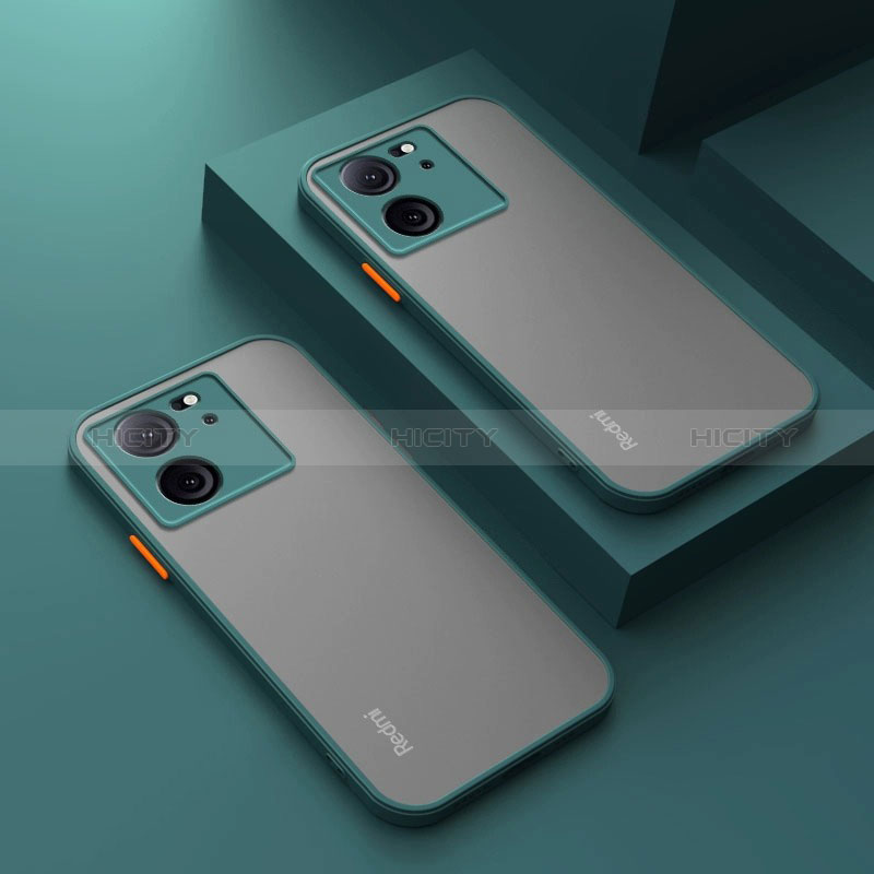 Coque Rebord Contour Silicone et Vitre Transparente Housse Etui pour Xiaomi Redmi K60 Ultra 5G Plus