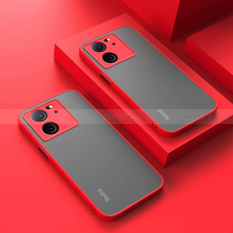 Coque Rebord Contour Silicone et Vitre Transparente Housse Etui pour Xiaomi Redmi K60 Ultra 5G Plus