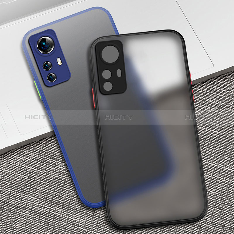 Coque Rebord Contour Silicone et Vitre Transparente Housse Etui pour Xiaomi Redmi Note 12S Plus