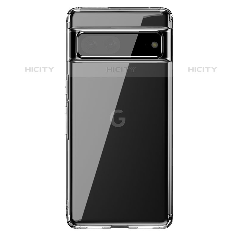 Coque Rebord Contour Silicone et Vitre Transparente Housse Etui W01L pour Google Pixel 7 5G Plus