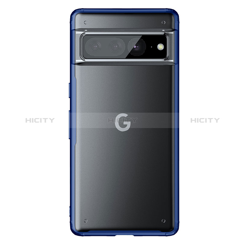 Coque Rebord Contour Silicone et Vitre Transparente Housse Etui WL1 pour Google Pixel 7 Pro 5G Plus