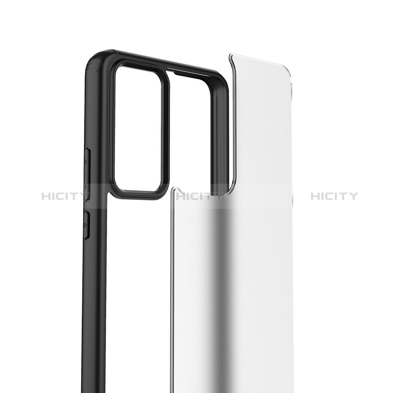 Coque Rebord Contour Silicone et Vitre Transparente Housse Etui WL1 pour Xiaomi Mi 12T 5G Plus