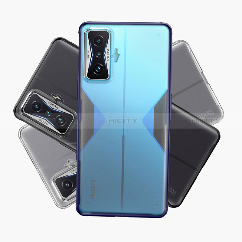 Coque Rebord Contour Silicone et Vitre Transparente Housse Etui WL1 pour Xiaomi Poco F4 GT 5G Plus