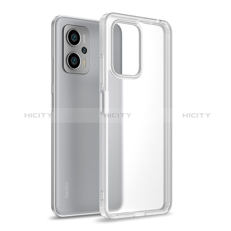 Coque Rebord Contour Silicone et Vitre Transparente Housse Etui WL1 pour Xiaomi Poco X4 GT 5G Plus