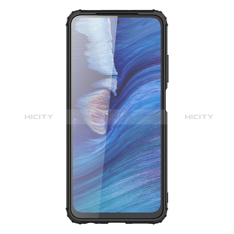 Coque Rebord Contour Silicone et Vitre Transparente Housse Etui WL1 pour Xiaomi Redmi Note 10 4G Plus