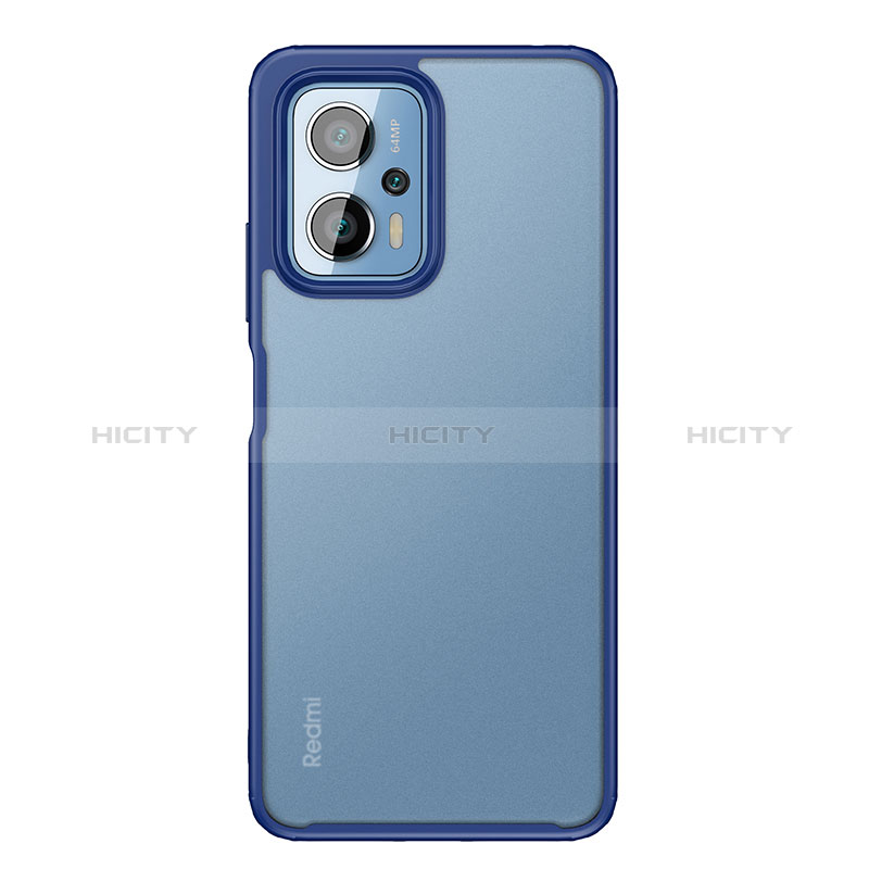 Coque Rebord Contour Silicone et Vitre Transparente Housse Etui WL1 pour Xiaomi Redmi Note 12T Pro 5G Plus