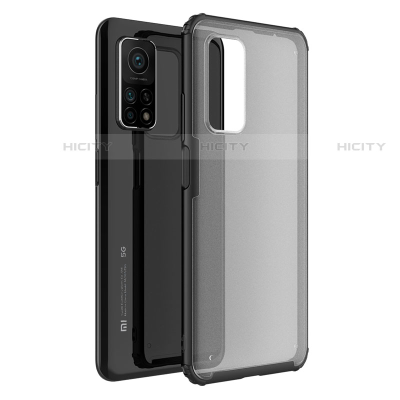 Coque Rebord Contour Silicone et Vitre Transparente Miroir Housse Etui M01 pour Xiaomi Redmi K30S 5G Plus