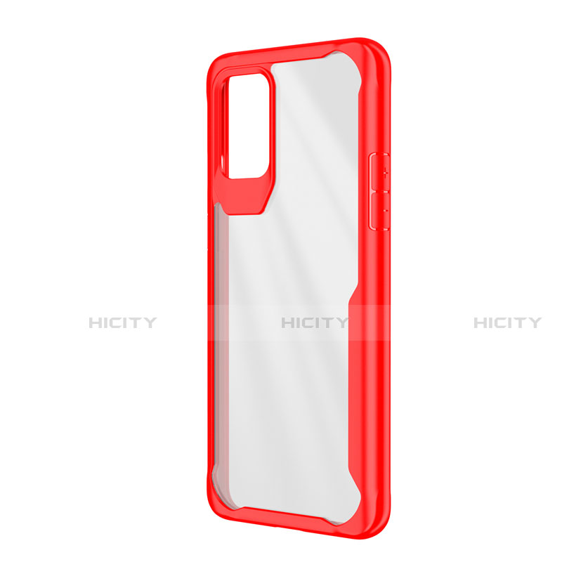 Coque Rebord Contour Silicone et Vitre Transparente Miroir Housse Etui M02 pour OnePlus 8T 5G Plus