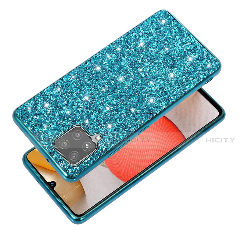 Coque Silicone et Plastique Housse Etui Protection Integrale 360 Degres Bling-Bling pour Samsung Galaxy A42 5G Plus