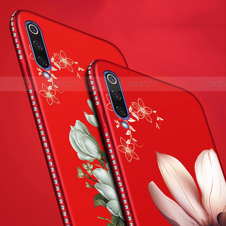 Coque Silicone Fleurs Souple Couleur Unie Etui Housse S01 pour Samsung Galaxy A70S Plus