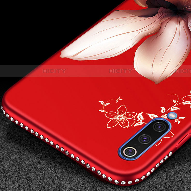 Coque Silicone Fleurs Souple Couleur Unie Etui Housse S01 pour Samsung Galaxy A90 5G Plus