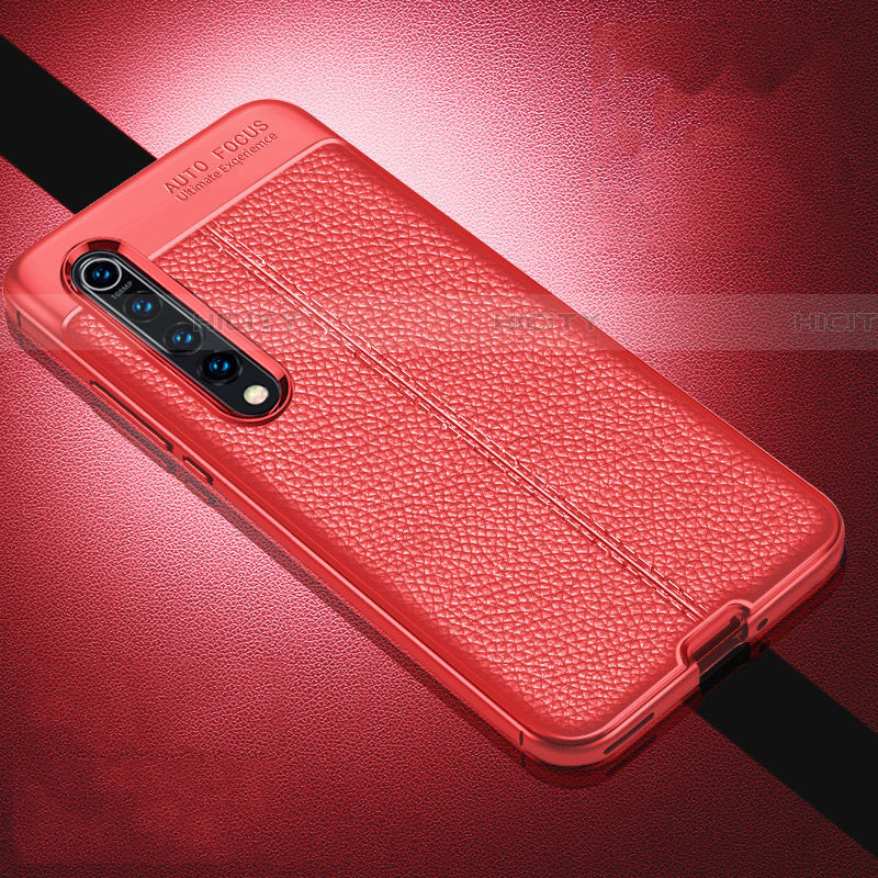 Coque Silicone Gel Motif Cuir Housse Etui A01 pour Xiaomi Mi 10 Plus