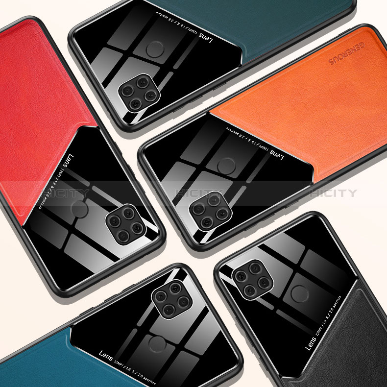 Coque Silicone Gel Motif Cuir Housse Etui avec Magnetique pour Xiaomi Redmi 10A 4G Plus