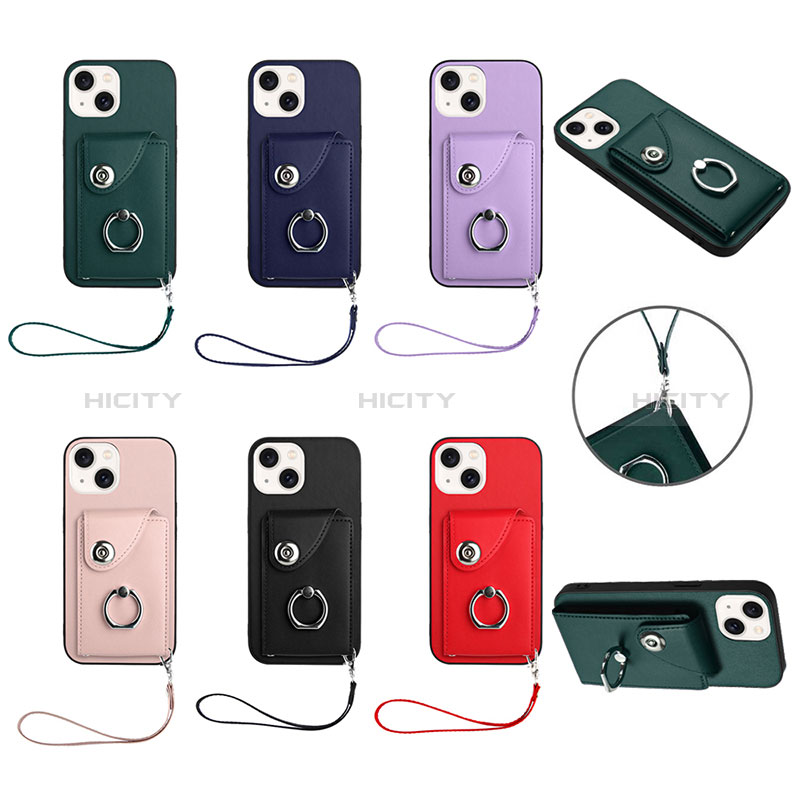 Coque Silicone Gel Motif Cuir Housse Etui BF1 pour Apple iPhone 14 Plus Plus