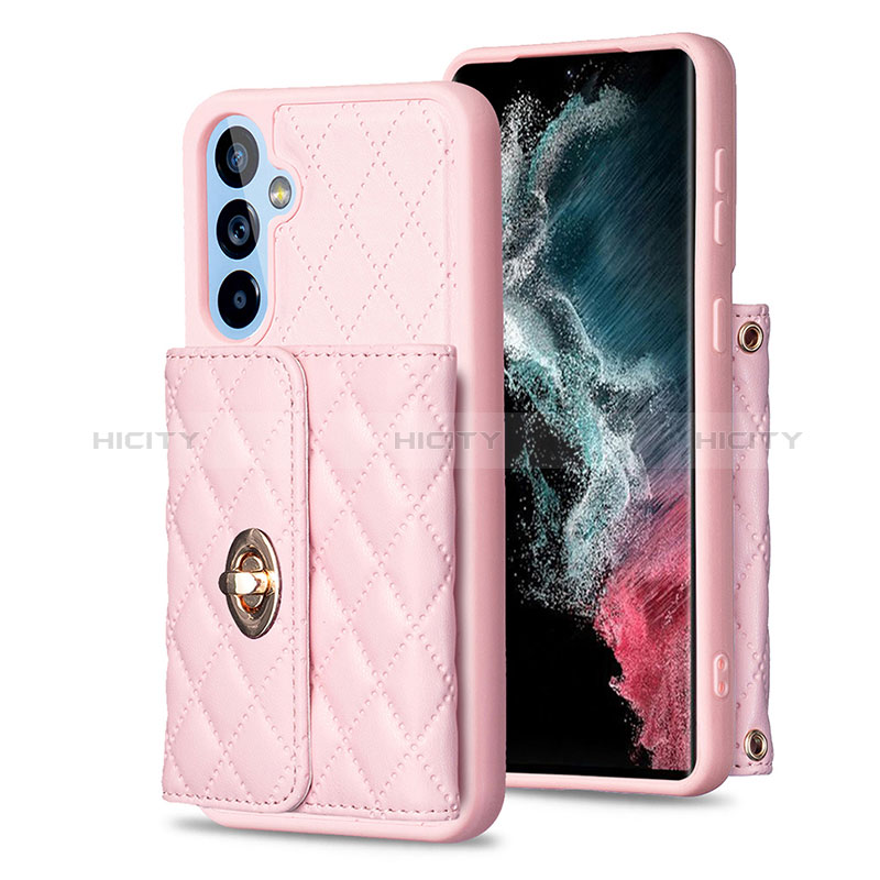 Coque Silicone Gel Motif Cuir Housse Etui BF1 pour Samsung Galaxy A54 5G Plus