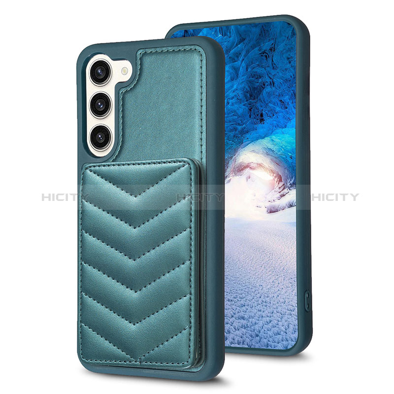 Coque Silicone Gel Motif Cuir Housse Etui BF1 pour Samsung Galaxy S23 Plus 5G Plus