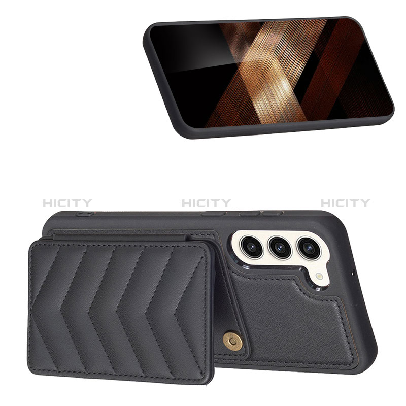 Coque Silicone Gel Motif Cuir Housse Etui BF1 pour Samsung Galaxy S24 5G Plus