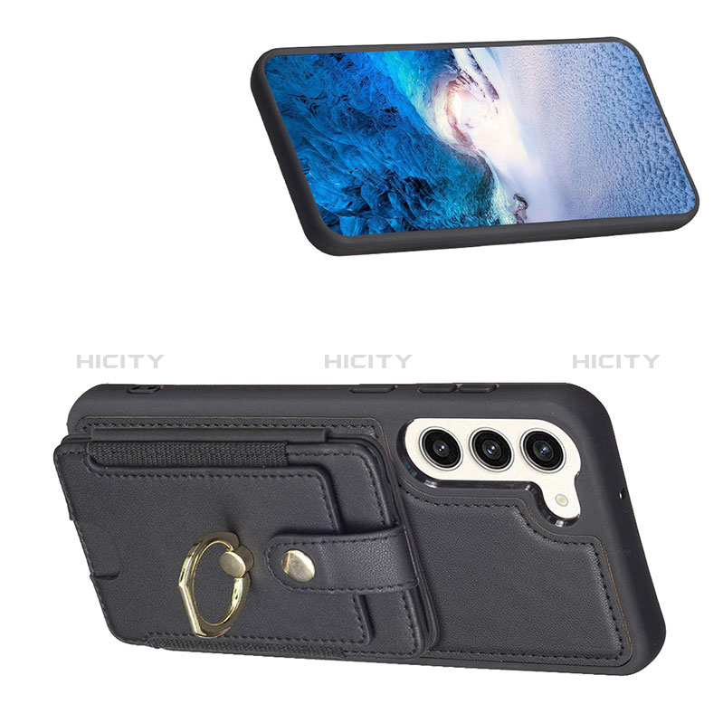 Coque Silicone Gel Motif Cuir Housse Etui BF2 pour Samsung Galaxy S23 Plus 5G Plus