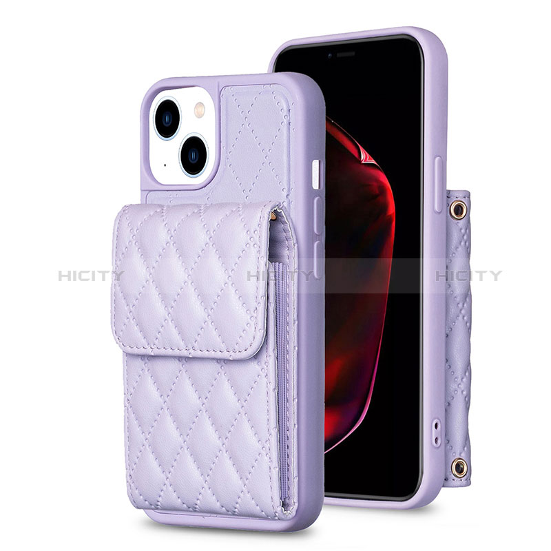 Coque Silicone Gel Motif Cuir Housse Etui BF3 pour Apple iPhone 14 Plus