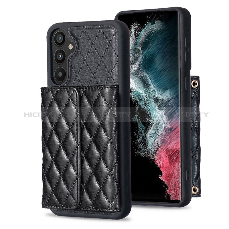 Coque Silicone Gel Motif Cuir Housse Etui BF3 pour Samsung Galaxy A34 5G Plus