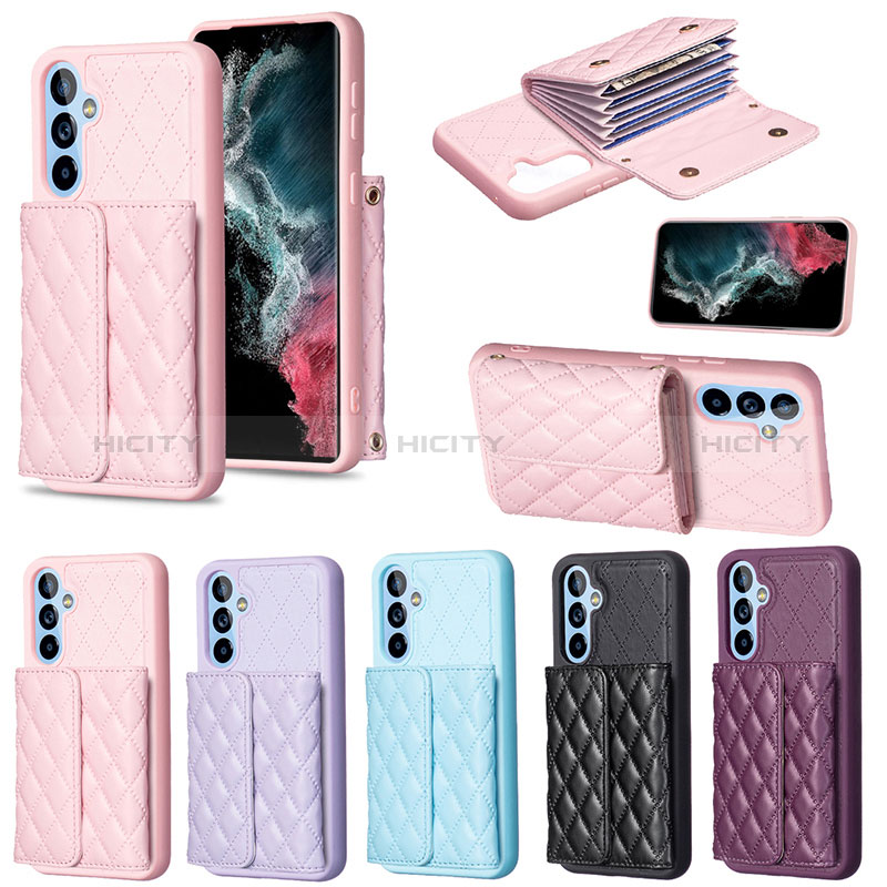 Coque Silicone Gel Motif Cuir Housse Etui BF3 pour Samsung Galaxy A54 5G Plus