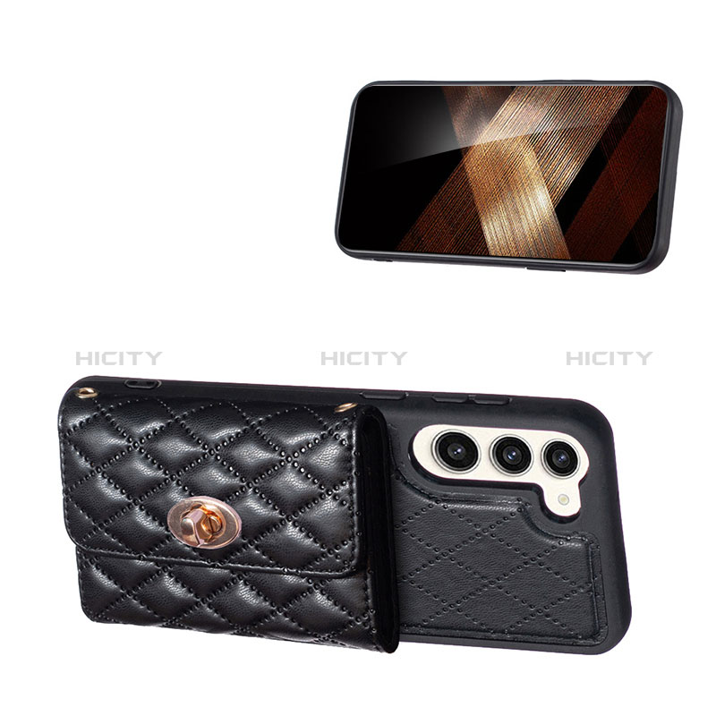 Coque Silicone Gel Motif Cuir Housse Etui BF3 pour Samsung Galaxy S24 5G Plus