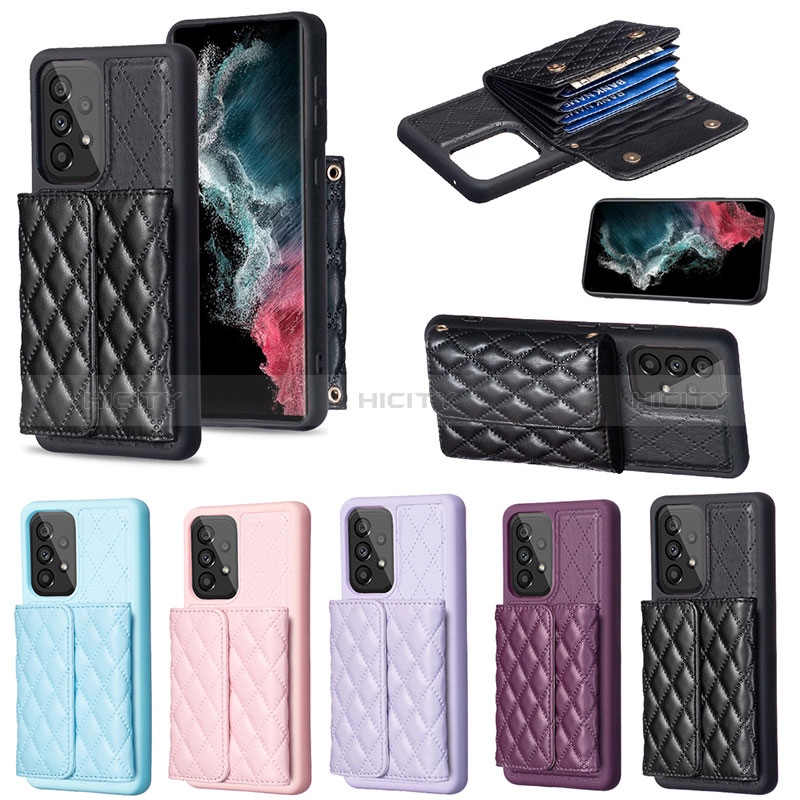 Coque Silicone Gel Motif Cuir Housse Etui BF4 pour Samsung Galaxy A53 5G Plus