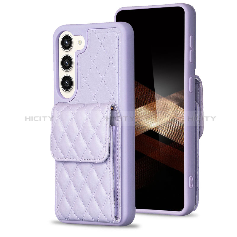 Coque Silicone Gel Motif Cuir Housse Etui BF5 pour Samsung Galaxy S24 Plus 5G Plus