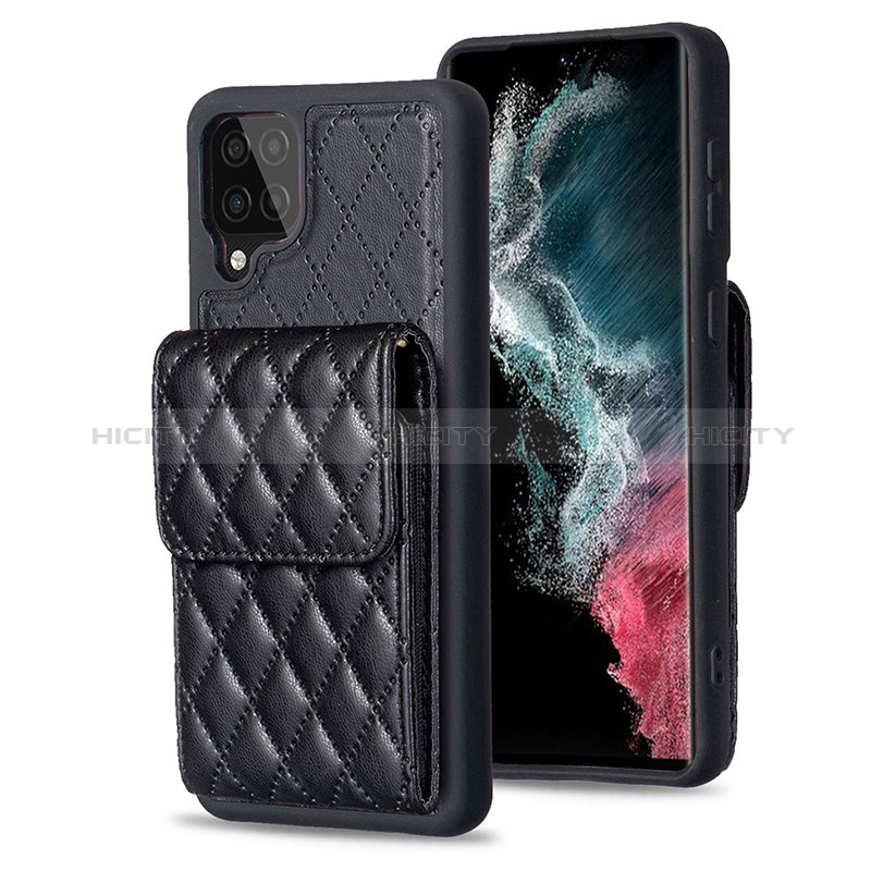 Coque Silicone Gel Motif Cuir Housse Etui BF6 pour Samsung Galaxy A12 5G Plus