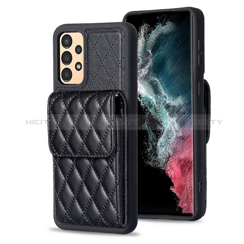 Coque Silicone Gel Motif Cuir Housse Etui BF6 pour Samsung Galaxy A13 4G Plus