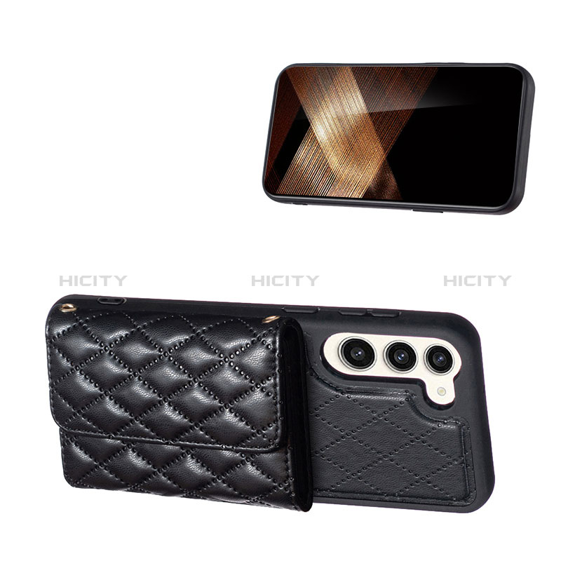 Coque Silicone Gel Motif Cuir Housse Etui BF6 pour Samsung Galaxy S24 5G Plus