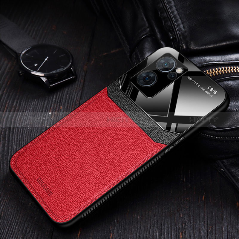 Coque Silicone Gel Motif Cuir Housse Etui FL1 pour OnePlus Nord CE 2 5G Plus