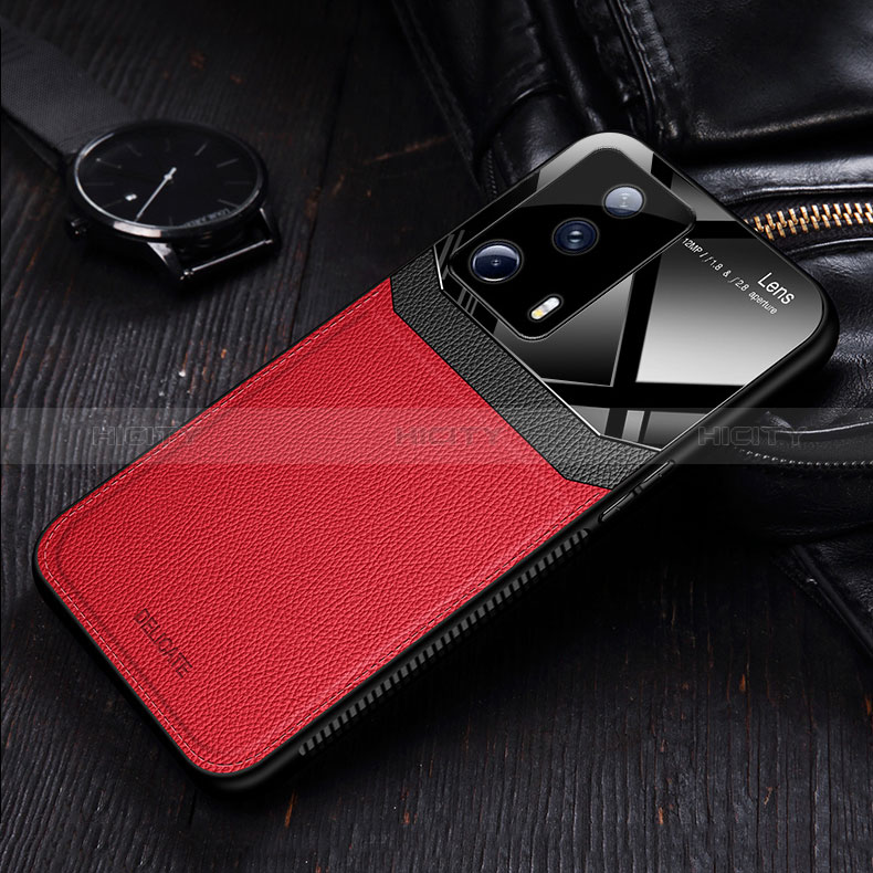 Coque Silicone Gel Motif Cuir Housse Etui FL1 pour Xiaomi Civi 2 5G Plus