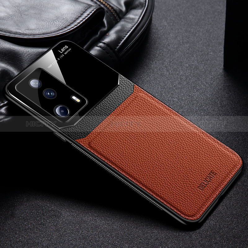 Coque Silicone Gel Motif Cuir Housse Etui FL1 pour Xiaomi Civi 2 5G Plus