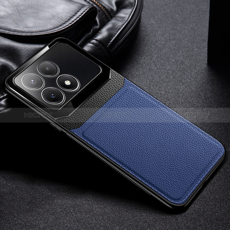 Coque Silicone Gel Motif Cuir Housse Etui FL1 pour Xiaomi Redmi K70 5G Plus