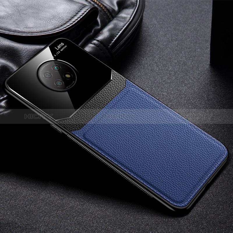 Coque Silicone Gel Motif Cuir Housse Etui FL1 pour Xiaomi Redmi Note 9 5G Plus