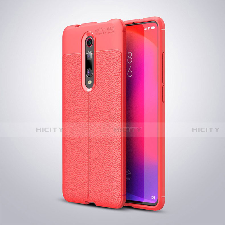 Coque Silicone Gel Motif Cuir Housse Etui H01 pour Xiaomi Mi 9T Plus