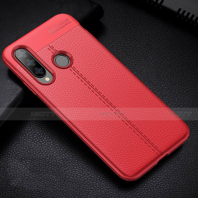 Coque Silicone Gel Motif Cuir Housse Etui H02 pour Huawei P30 Lite Plus